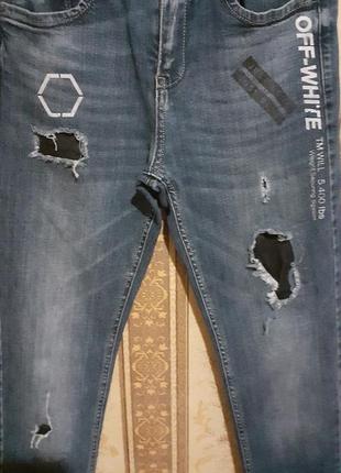 Джинсы,джинсовые штаны на мальчика-подростка3 фото