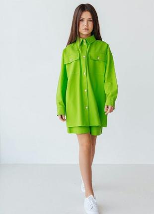 Костюм з шортами на дівчинку