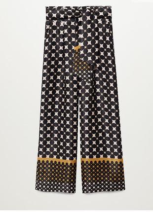 Брюки палаццо mango