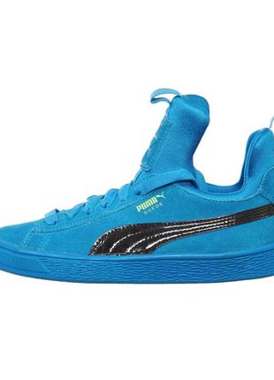 Puma suede fierce patent block кроссовки кеды