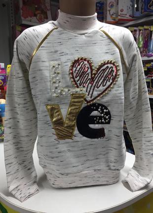 Гольф для дівчинки,щільний начіс