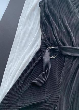👗 чёрный комбез новый год /чёрный брючный комбинезон костюм 👗7 фото