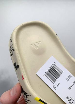 Тапки тапочки adidas yeezy slide custom шлепки5 фото