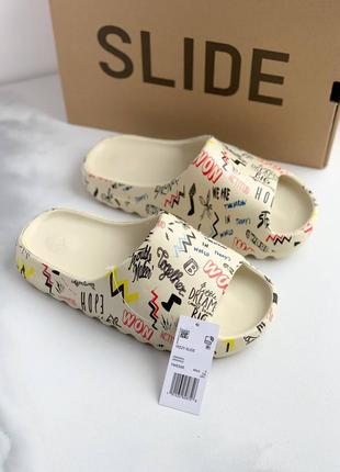 Тапки тапочки adidas yeezy slide custom шлепки