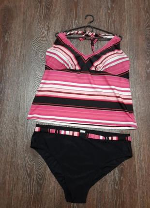 Р.28-30 evans раздельный купальник танкини батал