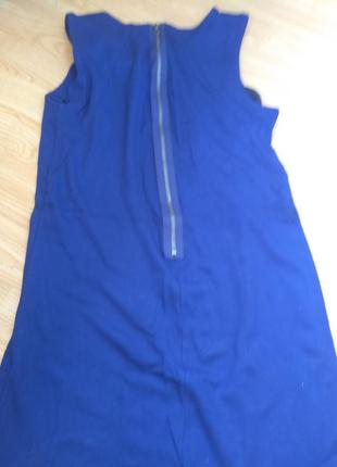 Gap синее платье без рукавов с замком на спине2 фото