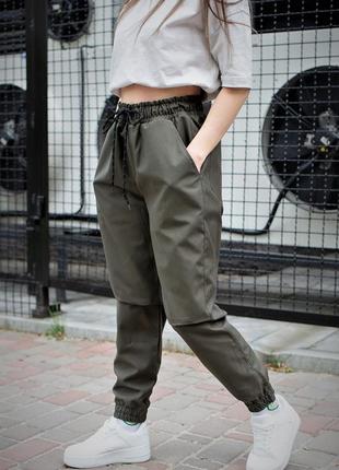 Брюки джоггеры without khaki woman2 фото