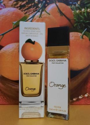 Gabbana orange 40мл, духи, туалетная вода. тестер