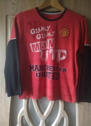 Футболка длинньій рукав(лонгслив) manchester united 1997