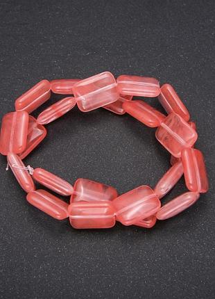 Бусины натуральный камень халцедон