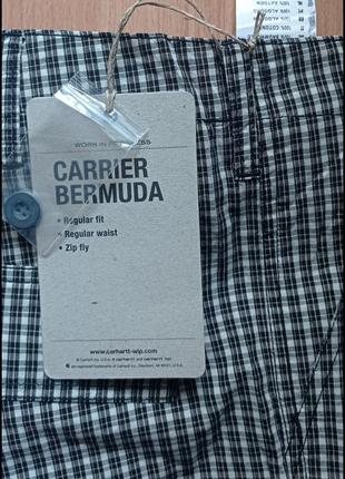 Шорты carhartt carrier bermuda7 фото