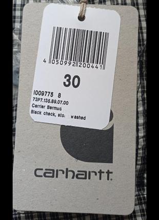 Шорты carhartt carrier bermuda, original.8 фото