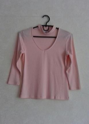 Класна футболка /кофточка рукав 3/4 лонгслив