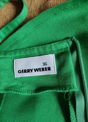 Платье, сарафан изумрудный цвет, хлопок gerry weber❤️❤️❤️8 фото