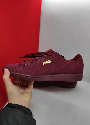 Кеды puma vikky ribbon dots 366930 03 оригинал9 фото