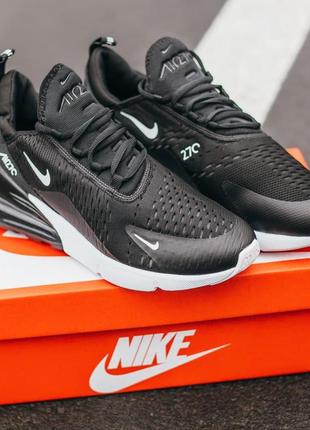 Мужские кроссовки nike air max 270 black white