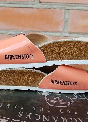 Birkenstock шлепанцы сандалии кожаные пробка made in germany оригинал (36)3 фото