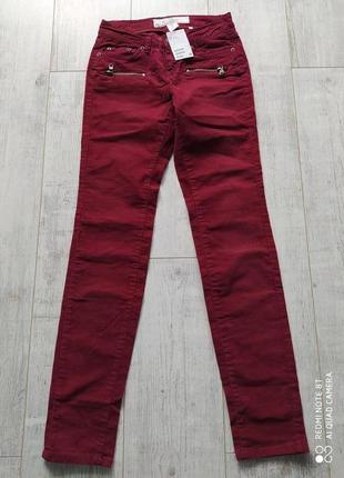 Вельветові джинси h&m,34