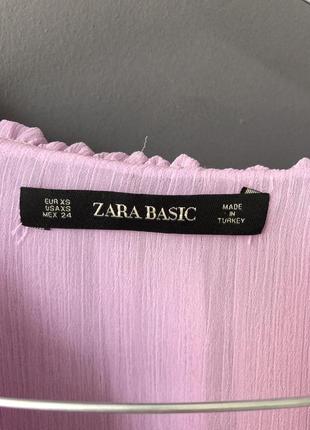 Шифоновая блузка zara6 фото