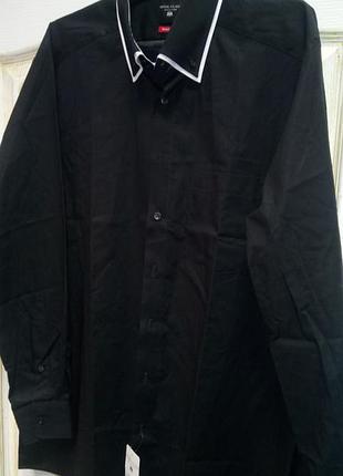 Нова, чорна сорочка royal class p. l 41/42