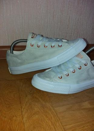 Кеды converse 38р. оригинал. кожа.3 фото