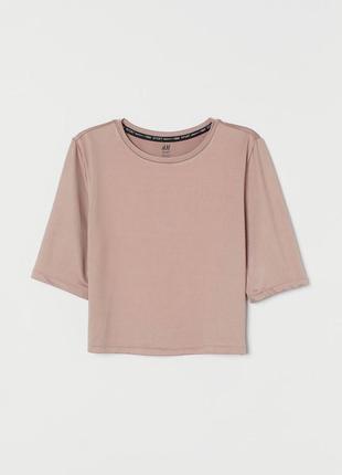 Короткий спортивный топ h&m