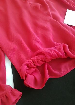 Воздушная блуза с красивыми рукавами от zara5 фото