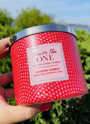 Свічка на три гнота bbw bath& body works
