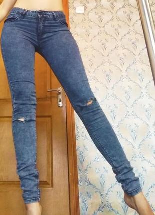 Джинси denim co, skinny, хѕ-s