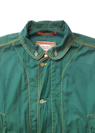 Раритетная винтажная оверсайз ветровка 80-х vintage oilily long windbreaker coat4 фото