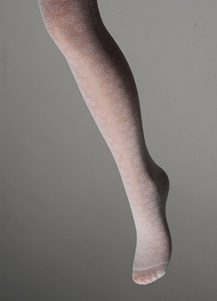 Польские капроновые детские колготки «жакард» 128-134,140 - 146, 142 - 150