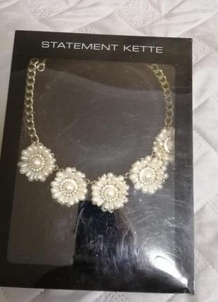 Шикарное колье statement kette