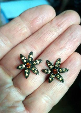Винтажные серьги