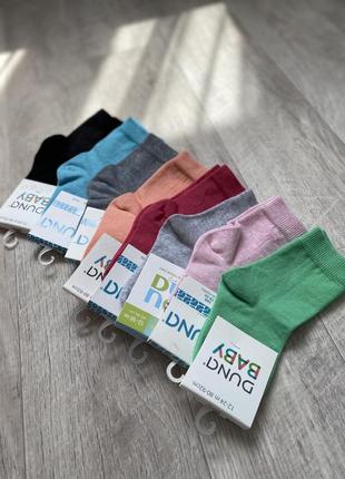 Однотонные разноцветные носочки фирмы дюна6 фото
