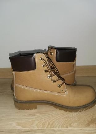 Тимберленды рыжие ботинки