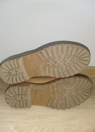 Тимберленды рыжие ботинки