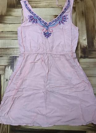Легкий сарафан коттон размер с