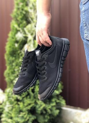 Чоловічі кросівки nike free 3.0 black2 фото