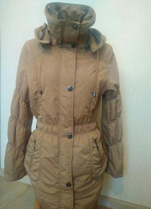 Якісна куртка із змінним капюшоном benfish lady/жіноча однотонна курточка1 фото