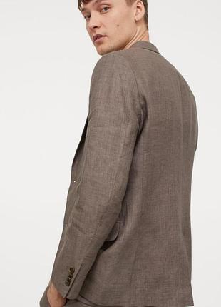 Блейзер льняной h&amp;m оригинал 6