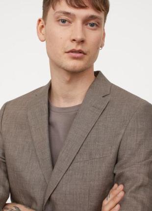 Блейзер льняной h&amp;m оригинал 8