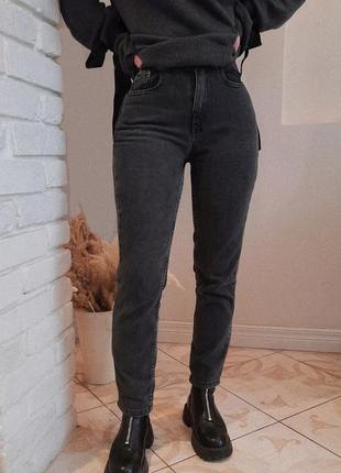 Чорні джинси pull&bear1 фото