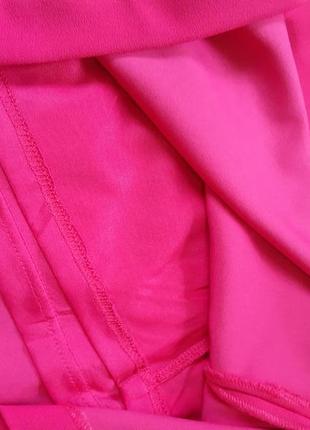 Шикарная яркая стильная юбка миди карандаш с воланом,sara lindholm,  p 16-187 фото