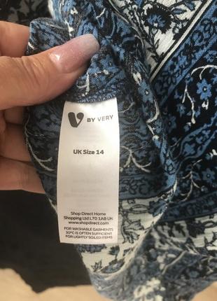 Блузка сорочка натуральна тканина , красивий принт5 фото