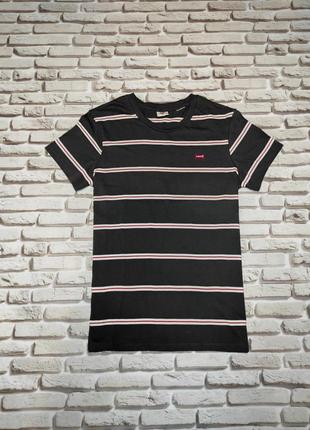 Футболка levis perfect women's retro stripe tee1 фото