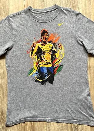 Подростковая хлопковая футболка nike neymar
