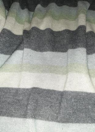 Суперовая туника, спокойных тёплых тонов, пуловер свободного покроя, большого размера6 фото