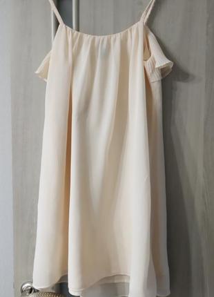Платье h&m персикового цвета2 фото