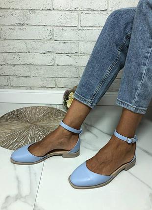 Туфлі, босоніжки натуральна шкіра