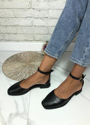 Туфлі, босоніжки натуральна шкіра